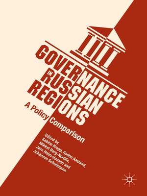 cover image of Governance in Russian Regions